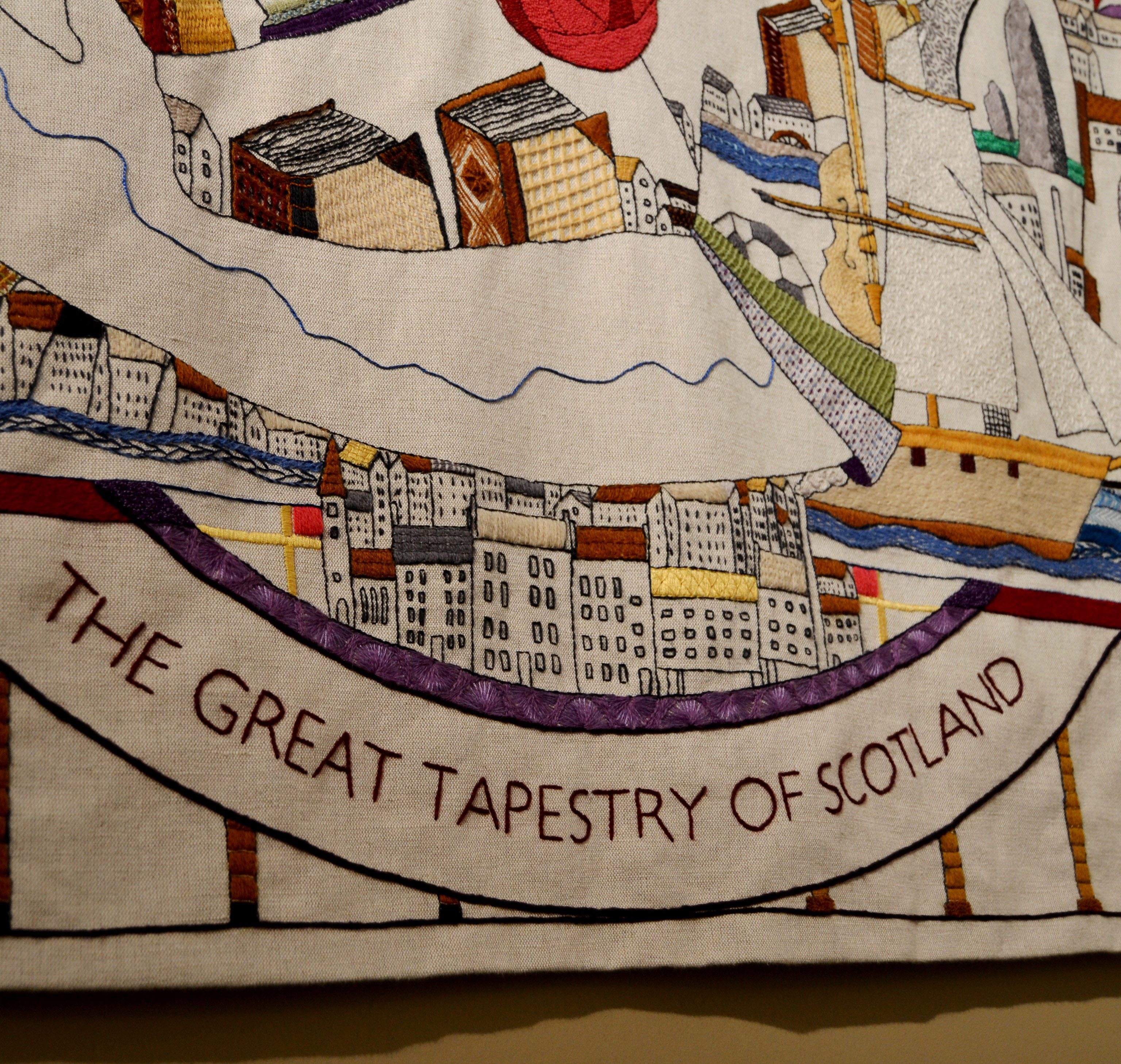 New Great Tapestry of Scotland panel unveiled | Scottish Rural Network